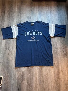 Vintage Dallas Cowboys Football Lee Sport V-Neck Shirt Jersey Men’s Sz Large